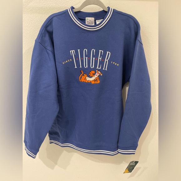 Disney Blue Tigger Crewneck Sweater - Picture 2 of 4